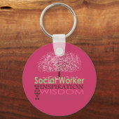 Giften voor maatschappelijk werkers sleutelhanger (Voorkant)