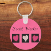 Giften voor maatschappelijk werkers sleutelhanger (Voorkant)