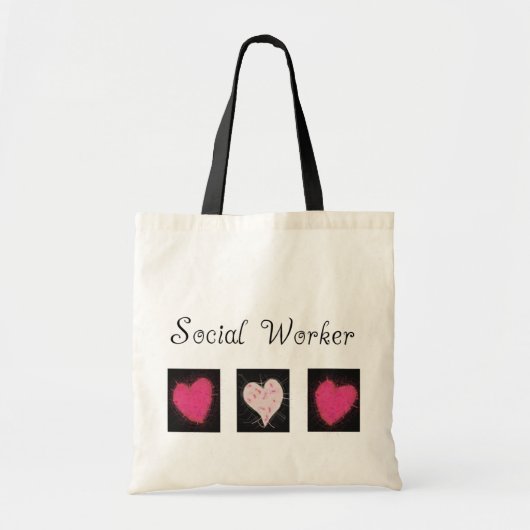Giften voor maatschappelijk werkers tote bag (Voorkant)