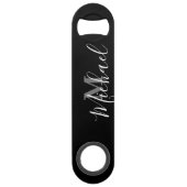 Giften voor mannen Aangepaste snelheid flessenopen Speed Flessenopener (Achterkant)