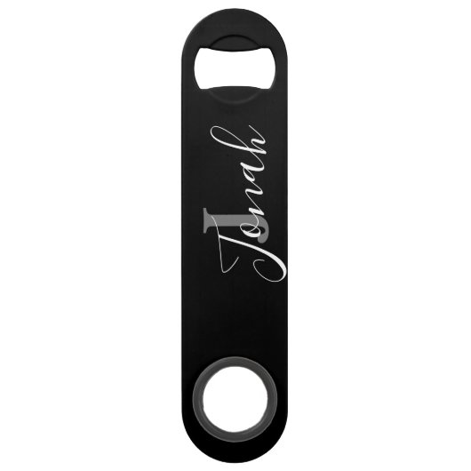 Giften voor mannen Aangepaste snelheid flessenopen Speed Flessenopener (Achterkant)