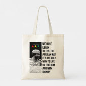 Giften voor Mannen Che Guevara Thomas van Sankara  Tote Bag (Achterkant)