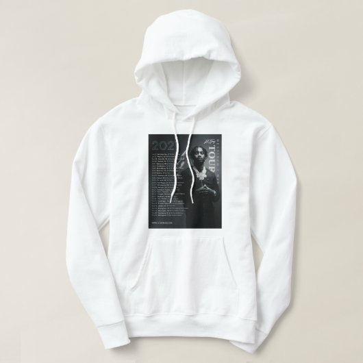 Giften voor mannen Rapper Lil Tjay Hiphop Geweldig Hoodie (Design voorkant)