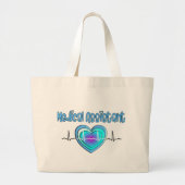 Giften voor medische assistenten grote tote bag (Voorkant)