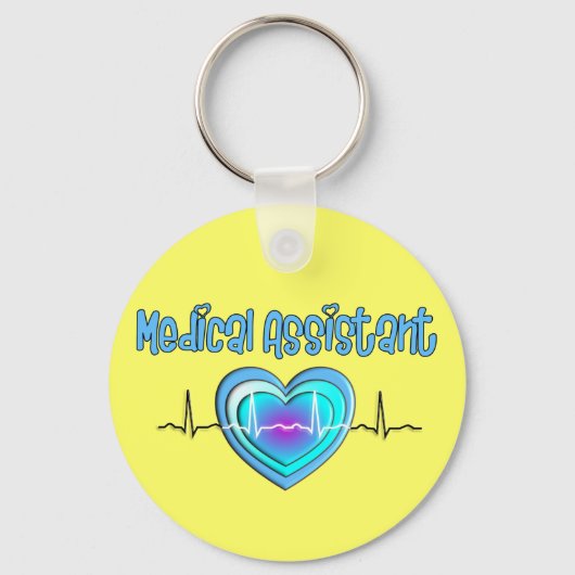 Giften voor medische assistenten sleutelhanger (Voorkant)