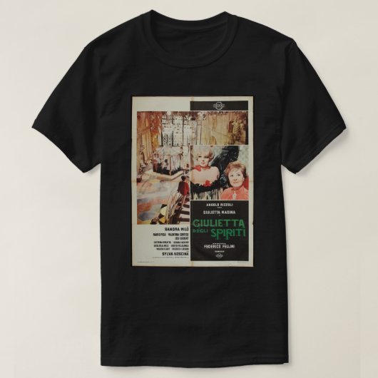 Giften voor Men federico fellini  Fotograp T-shirt (Design voorkant)