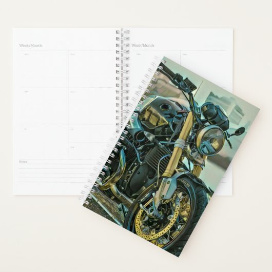 Giften voor motorrijders planner (Display)