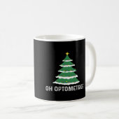 Giften voor optometristen Optometrie Oh Optometree Koffiemok (Voorkant rechts)