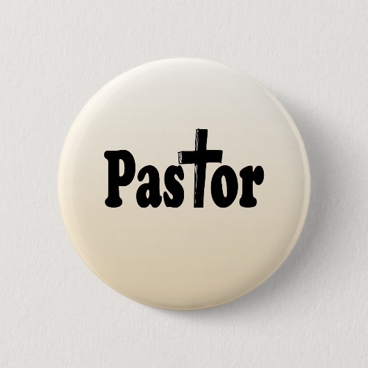 Giften voor pastor ronde button 5,7 cm (Voorkant)