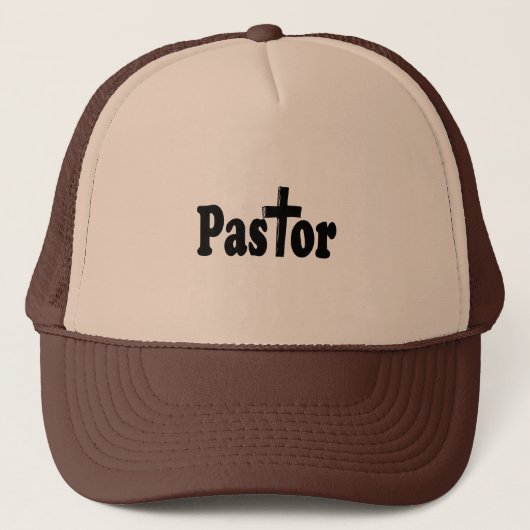 Giften voor pastor trucker pet (Voorkant)