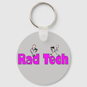Giften voor radiologietechnicus "Rad Tech" Sleutelhanger
