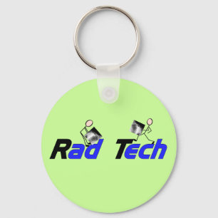 Giften voor radiologietechnicus "Rad Tech" Sleutelhanger