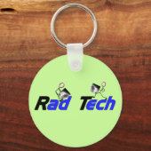 Giften voor radiologietechnicus "Rad Tech" Sleutelhanger (Voorkant)
