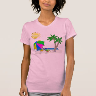 Giften voor Sneeuwvogels, Beach T Shirten voor vro T-shirt