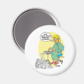 Giften voor Stenografen Magneet (Voorkant / Achterkant)