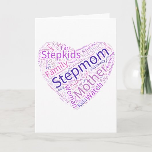 Giften voor stepmom kaart (Voorkant)