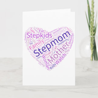 Giften voor stepmom kaart