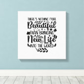 Giften voor verloskundigen | Verloskundige moeders Canvas Afdruk (Insitu (Houten vloer))