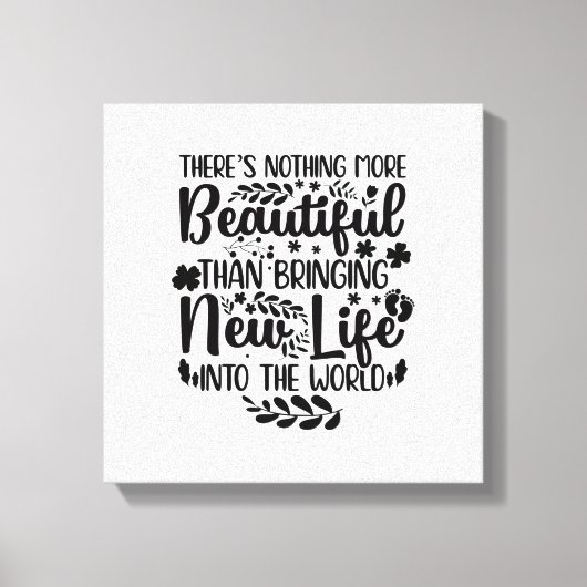 Giften voor verloskundigen | Verloskundige moeders Canvas Afdruk (Voorkant)