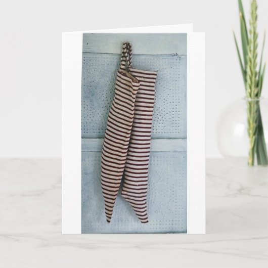 GIFTEN ZIJN GEWRAPPEN/TREE IS GEREMD MERRY CHRISTM KAART (Voorkant)