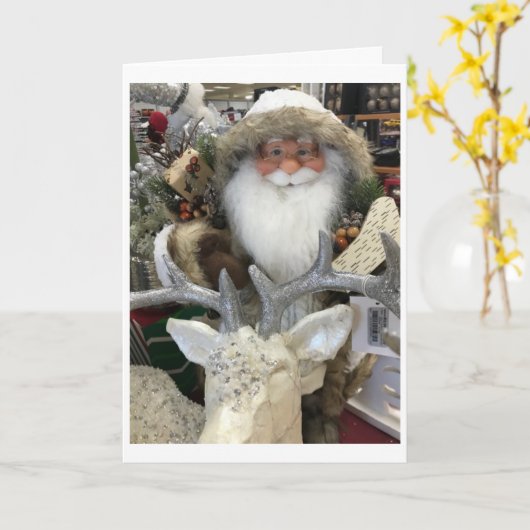 GIFTEN ZIJN GEWRAPPEN/TREE IS GEREMD MERRY CHRISTM KAART (Gele Bloem)