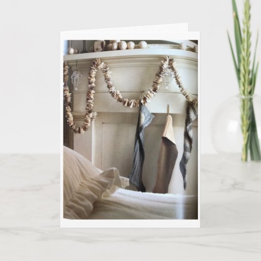 GIFTEN ZIJN GEWRAPPEN/TREE IS GEREMD MERRY CHRISTM KAART (Voorkant)