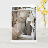 GIFTEN ZIJN GEWRAPPEN/TREE IS GEREMD MERRY CHRISTM KAART (Gele Bloem)