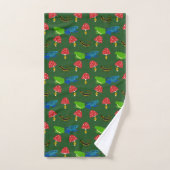 Giftig bos Halloween patroon Bad Handdoek (Handdoek)