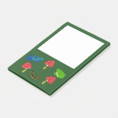 Giftig bos Halloween Post-it® Notes (Schuin)