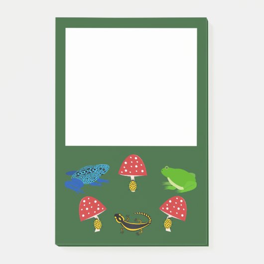 Giftig bos Halloween Post-it® Notes (Voorkant)