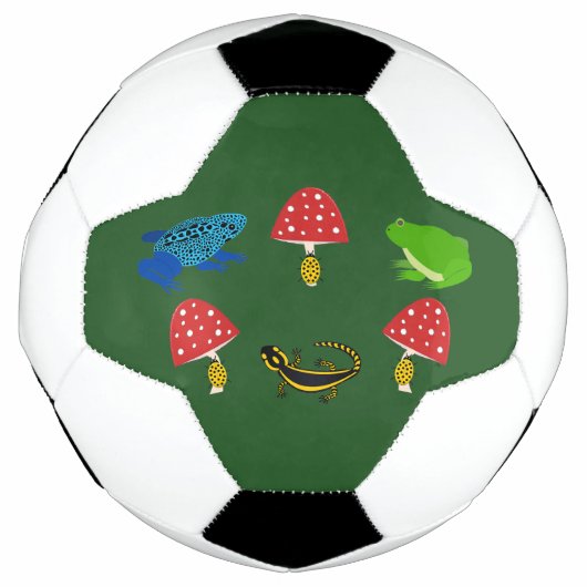 Giftig bos Halloween Voetbal (Voorkant)