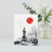 giftig briefkaart (Staand voorkant)