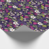 Giftig fruit - Frambozen en bramen Cadeaupapier (Hoek)