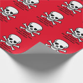 Giftig omslagpapier cadeaupapier (Hoek)