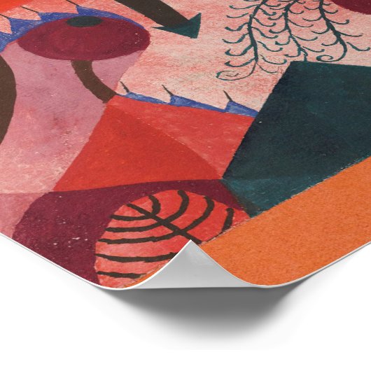 Giftige bessen | Paul Klee Poster (Hoek)