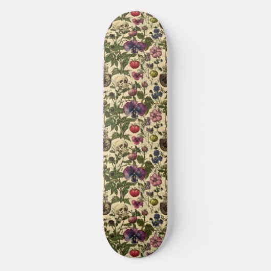 Giftige Bloemblaadjes Persoonlijk Skateboard (Voorkant)