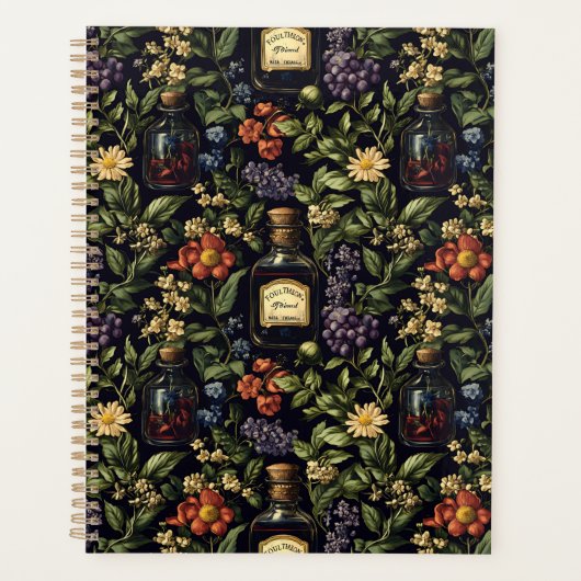 Giftige Bloemblaadjes Planner (Voorkant)