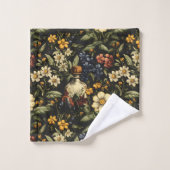 Giftige Bloembladen Bad Handdoek (Wasdoekje)