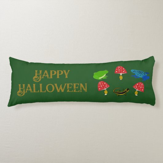 Giftige bos Halloween-aanpassing Lichaamskussen (Voorkant)