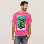 Giftige DJ Frog T-shirt (Voorkant volledig)