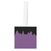 Giftige druppaarse kubusornament ornament (Voorkant)