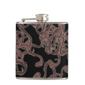 Giftige elegantie heupfles (Voorkant)