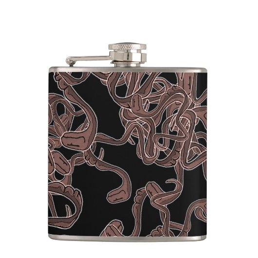 Giftige elegantie heupfles (Voorkant)