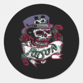 Giftige grootste hits ronde sticker (Voorkant)