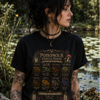 Giftige kikkers en padden Tri-Blend shirt