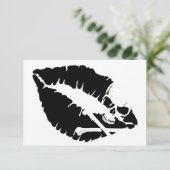 giftige lippen kaart (Staand voorkant)