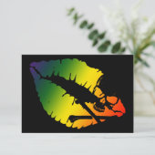 giftige lippen kaart (Staand voorkant)