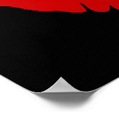 giftige lippen poster (Hoek)