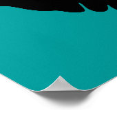 giftige lippen poster (Hoek)
