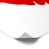 giftige lippen poster (Hoek)